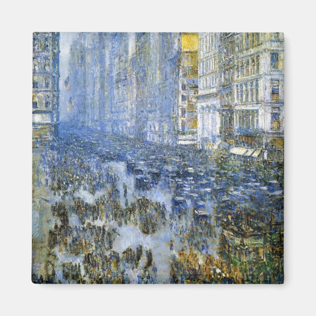 Femte Avenue in Winter (New York City) (NYC, USA) Magnet (Framsidan)