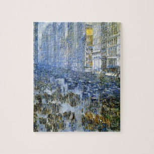 Femte Avenue in Winter (New York City) (NYC, USA) Pussel