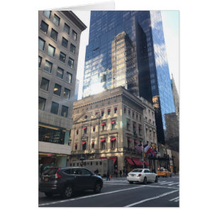 Femte Avenue New York City NYC Department Store Hälsningskort