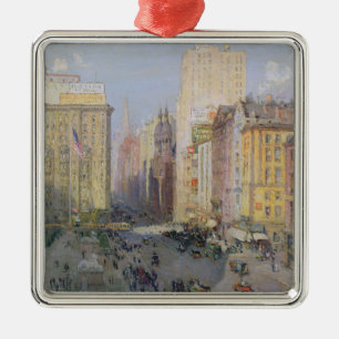 Femte Aveny, New York, 1913 Julgransprydnad Metall