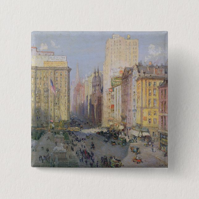 Femte Aveny, New York, 1913 Knapp (Framsida)