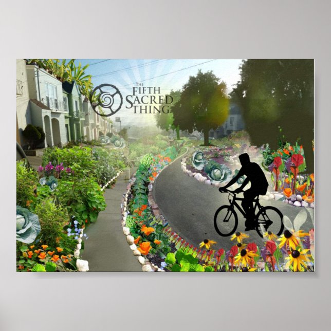 Femte biking i Helig 2048 Poster (Framsidan)