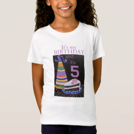 Femte BIRTHDAY Girls-Bran Jersey T-Shirt