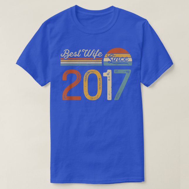 Femte Bröllop-årsdagen för hennes bästa fru sedan  T Shirt (Design framsida)