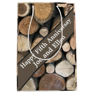 Femte Bröllop-årsdagen redigerbar