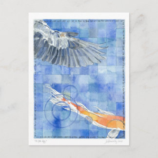 Femte dagen (7 dagar efter skapelsen) vykort