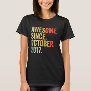 Femte födelsedagen 5 år gammal Fantastisk sedan de T Shirt