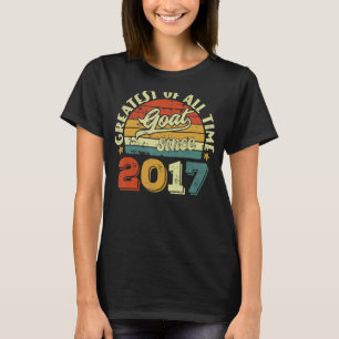 Femte födelsedagen 5 år gammal GOAT sedan 2017 T Shirt