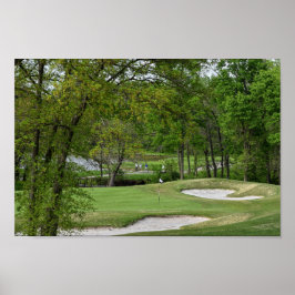 Femte Grönten, Ironhorse Golf Course, Leawood, Kan Poster
