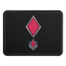 Femte infanteridivisionen Red Djävulen Patch Hitch Dragkroksskydd