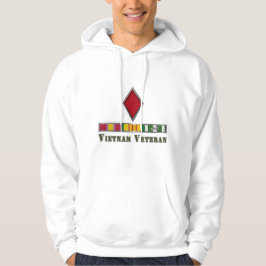 Femte infanteridivisionen Vietnam Veteran Hoodie