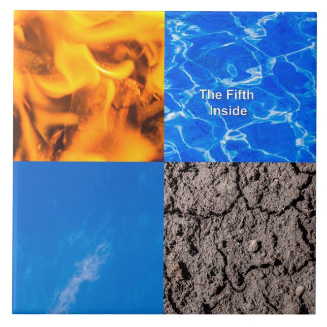 Femte insidan kakelplatta (Framsidan)