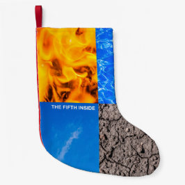 Femte insidan liten julstrumpa