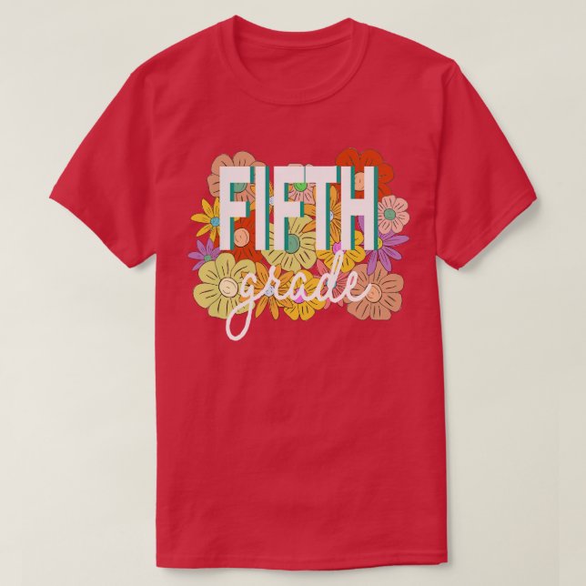 femte klass 3 t shirt (Design framsida)