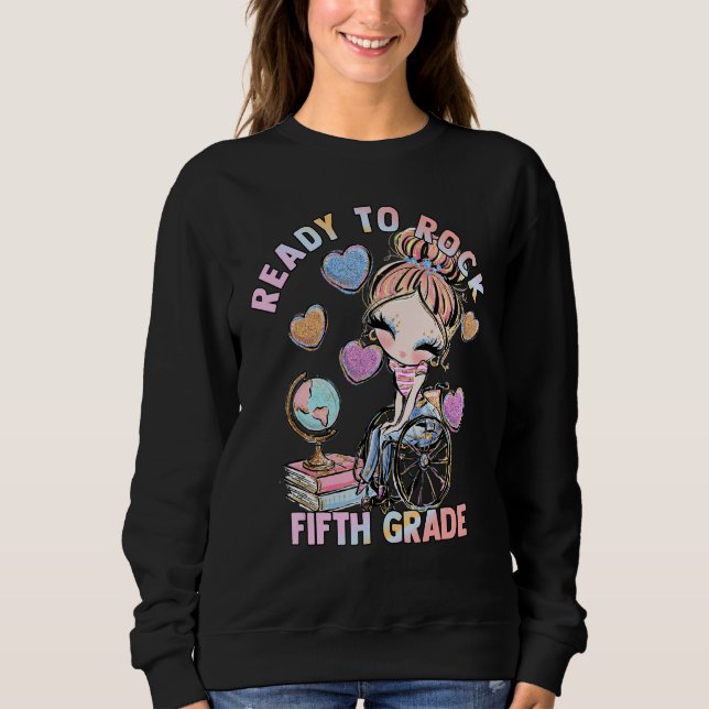 Femte Klass 5-dagarsbusschaufförer för rullstolar, T Shirt (Framsida)
