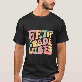 Femte klass återgår till skolan 5:e klass lärare t shirt