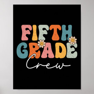 Femte klass besättning tillbaka till skolan lärare poster