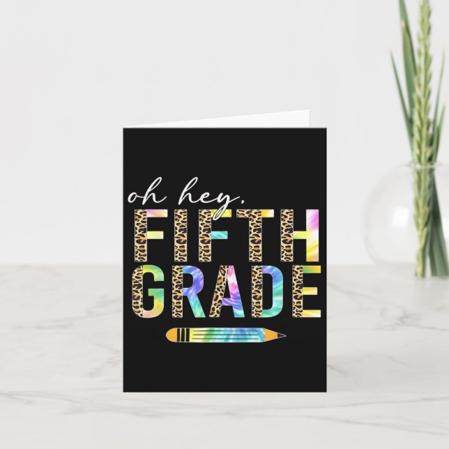 Femte Klass Ck till Studenter 5 Klass Kort (Framsida)