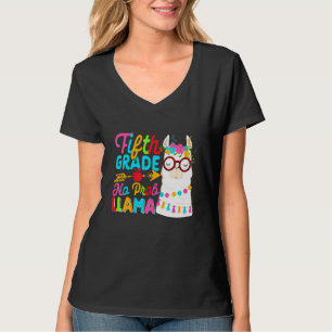 Femte klass ingen prob Llama tillbaka till skolan T Shirt