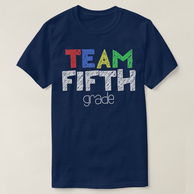 Femte Klass-Klass Back to school (1) T Shirt (Design framsida)