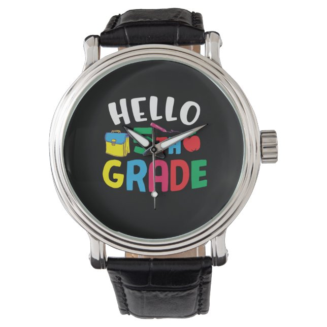 Femte Klass-läraren Hej Klass femte Armbandsur (Framsida)