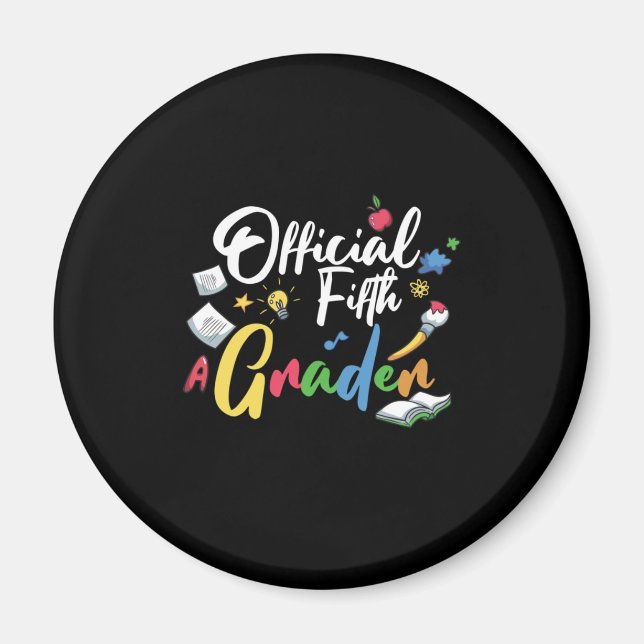 Femte Klass-lärarOfficiellen Klass femte Magnet (Framsidan)