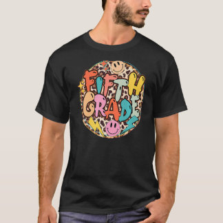 Femte Klass-leopardgruppen Femte Klass-läraren til T Shirt