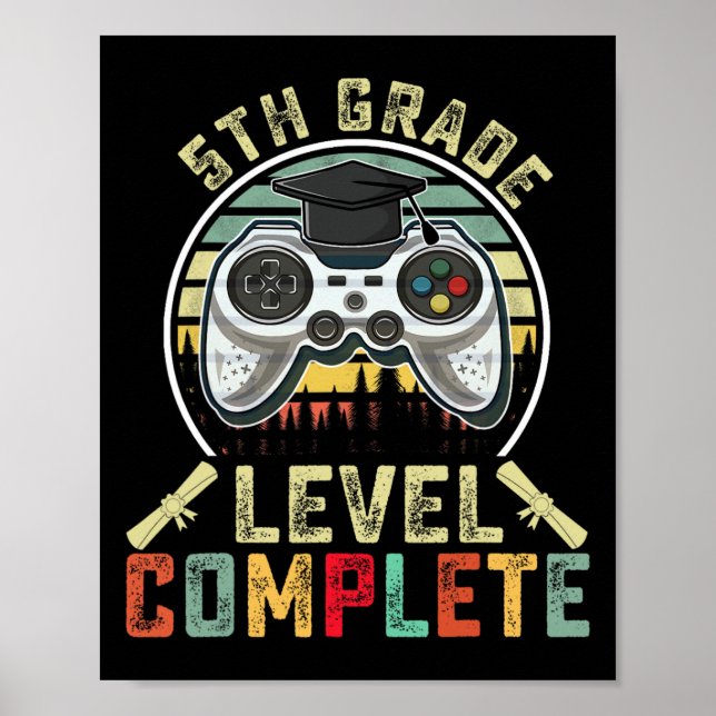 Femte Klass-nivån - fullständig spelargradering 5: Poster (Framsidan)