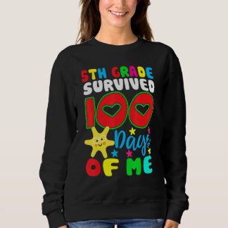 Femte Klass Överlevt 100 dagar med mig Lycklig 100 T Shirt