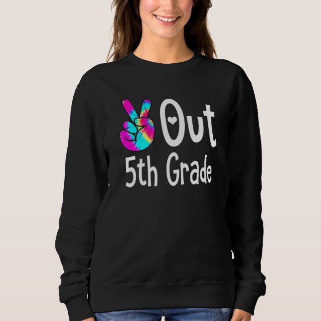 Femte Klass, titta ut 6e Klass här i Kom Graduatio T Shirt (Framsida)