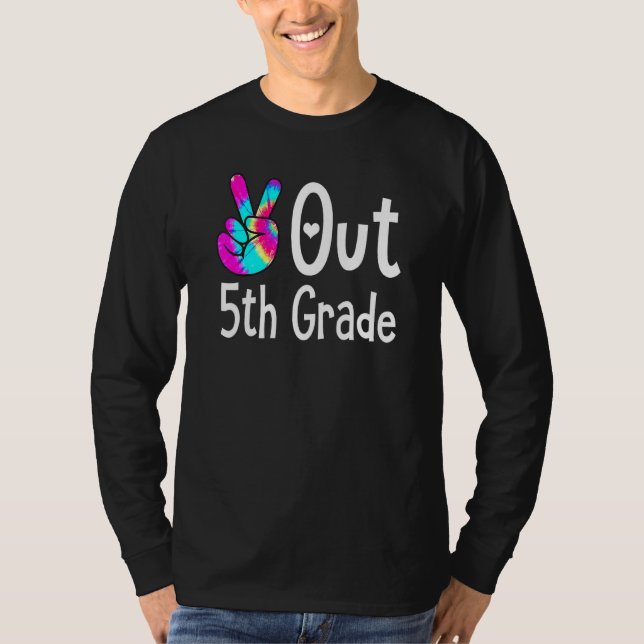 Femte Klass, titta ut 6e Klass här i Kom Graduatio T Shirt (Framsida)