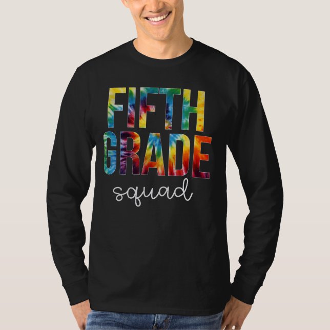 Femte Klass-torget, färgbladet Back to school för  T Shirt (Framsida)