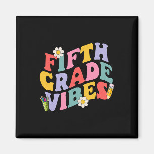 Femte Klass Vibes Back to school 5:e Klass-gruppen Magnet