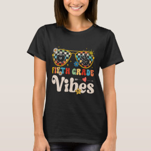 Femte Klass Vibes - femte Klass-teamets retro, för T Shirt
