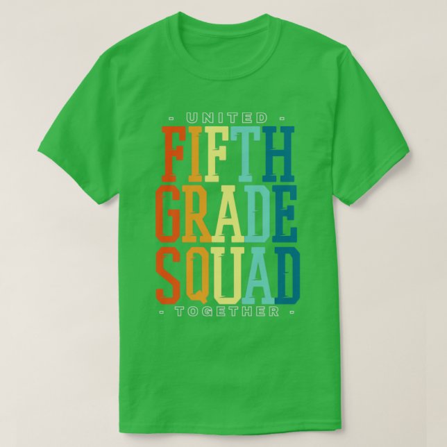 Femte klassen t shirt (Design framsida)