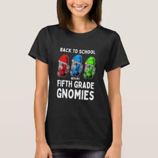 Femte klassens gnomer Söt första skoldag gnom T Shirt
