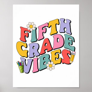 Femte klassens vibbar Ck till skolan 5:e klassens Poster
