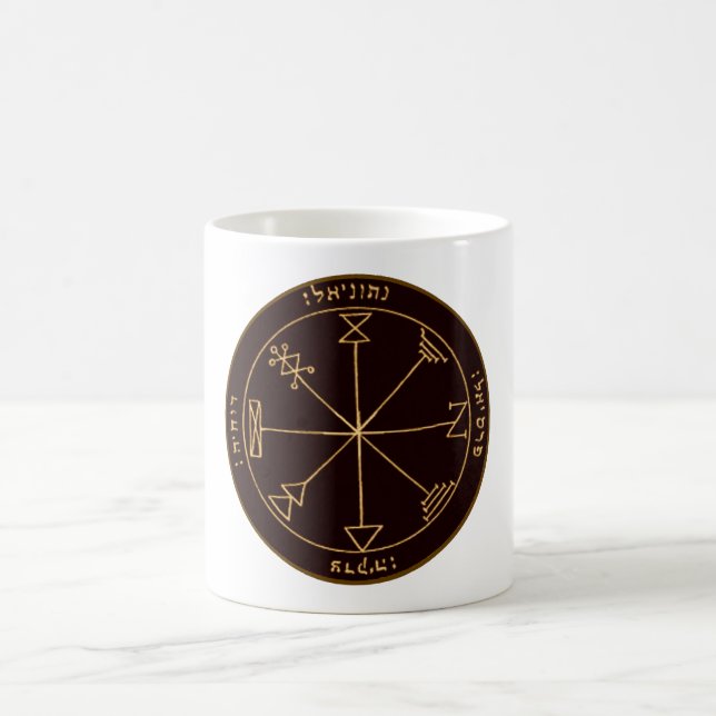 Femte Pentacle av Jupiter Kaffemugg (Center)