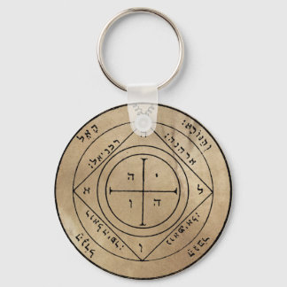 Femte Pentacle av mättnad nyckelkedja Nyckelring