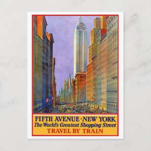 Femte platsen - New York Vykort