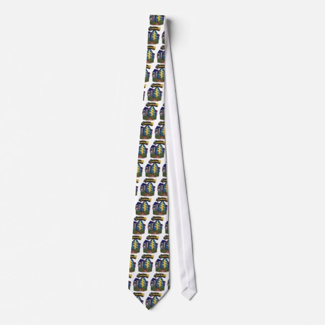 Femte speciella styrkorna Vietnam krig Vets Tie Slips (Framsida)