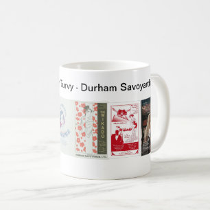 Femtio år av muggen för Durham Savoyards ABkaffe Kaffemugg