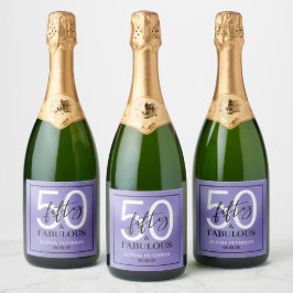 Femtio & Fantastisk Lila Skrift 50-årsdag