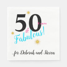 Femtio och Fabulösa, ljusblå med guld-stjärnor