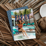 Femtio och Fabulous | 50:e Födelsedagsfesten Inbjudningar<br><div class="desc">Modern födelsedagsfest inbjudan med fet rosa och blå typografi övertäckning med ditt favoritfoto. Kan anpassas till alla åldrar och färger. Snygg, lekfull och söt! Indulge i en dekanterbar sommarpalett i färg som kombinerar godisinspirerade skuggor med lite elegans. Minnet av bomullsgodis och sockerkonfektioner, rosa av kandiser, snöre och glaciärblått är en...</div>