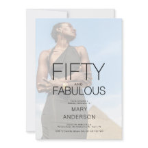Femtio och Fabulous Photo 50:e Födelsedagsfesten