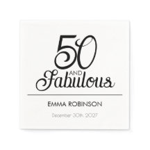 Femtio och fantastisk namn datum 50-årsfest
