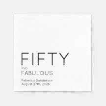 Femtio och Fantastisk Namn Datum 50-årsfirande