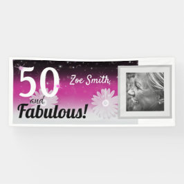 Femtio och fantastiska daisy, rosa, svartvitt