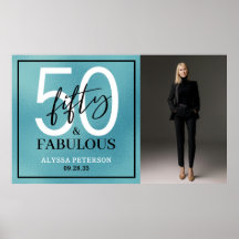 Femtio och fantastiskt foto 50-årsfirande